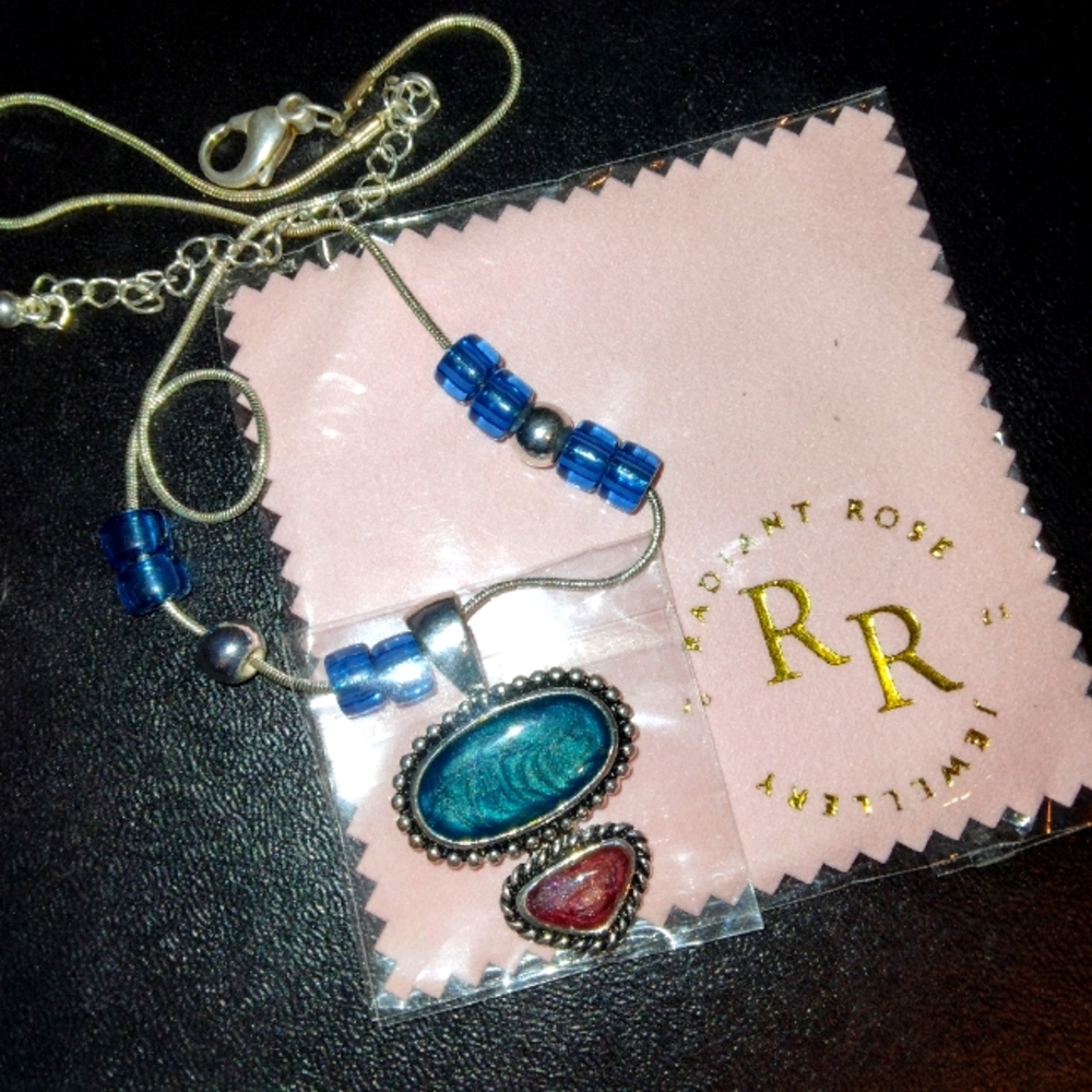 26-28 in. Sterling Silver 925 ( Signed KC© ) Necklace
